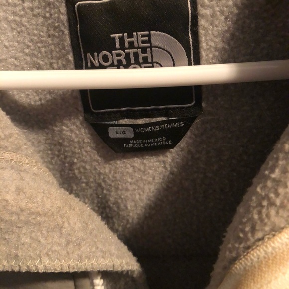 Grey North Face Fleece Jacket - Picture 2 of 3